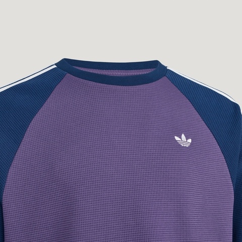 Adidas Original阿迪三叶草2026男子U TEE LS针织无领长TKV8868