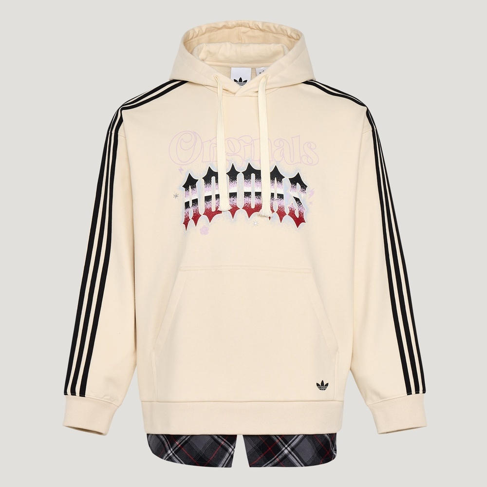 Adidas Original阿迪三叶草2026男子VDAY HDY U针织连帽卫衣KT6374
