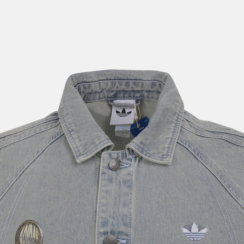 Adidas Original阿迪三叶草2026男子VDAY DNM JKT牛仔外套KT6363