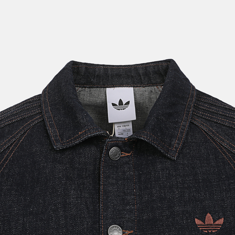 Adidas Original阿迪三叶草2026男子VDAY DNM JKT牛仔外套KT6338