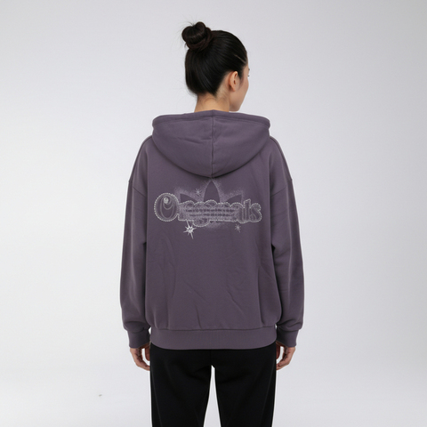 Adidas Original阿迪三叶草2026女子VDAY JKT W针织连帽外套KT6378