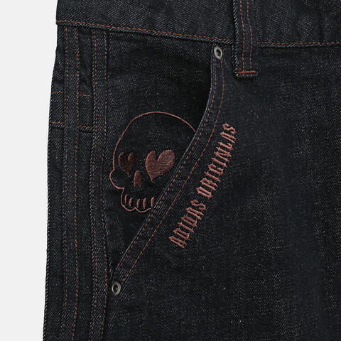 Adidas Original阿迪三叶草2026男子VDAY DNM PANT牛仔长裤KT6365