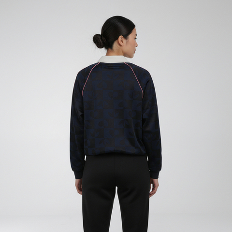 Adidas Original阿迪三叶草2026女子VDAY JRSY W针织有领长TKY2020