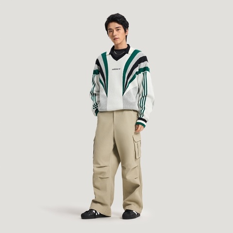 Adidas Original阿迪三叶草2026男子SWEATER M毛线套头衫KW2017