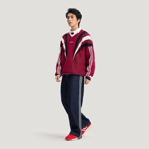 Adidas Original阿迪三叶草2026男子SWEATER M毛线套头衫KW2019