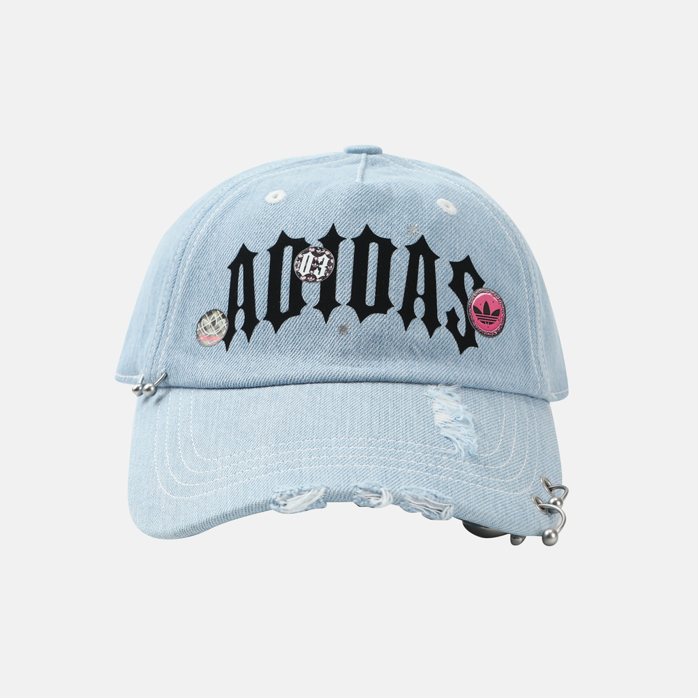 Adidas Original阿迪三叶草2026中性GFX CAP弯沿帽KW1276