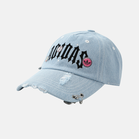 Adidas Original阿迪三叶草2026中性GFX CAP弯沿帽KW1276