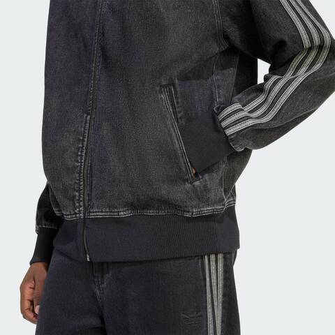 Adidas Original阿迪三叶草2026男子DENIM FB TT牛仔外套KD1516