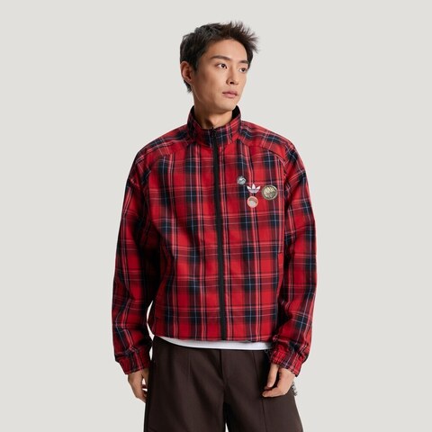 Adidas Original阿迪三叶草2026男子VDAY TRKJKT M梭织无帽外套KT6368