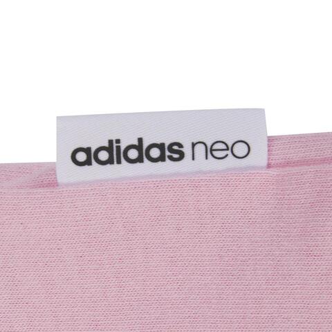 Adidas Neo阿迪达斯休闲2021女子W CSMY TEE2圆领短T恤H61983