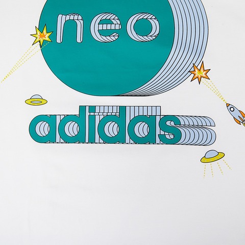 Adidas Neo阿迪达斯休闲2022男子M SW ARC LOGO T圆领短T恤HC9694