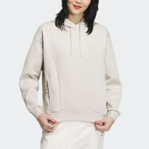 adidas neo阿迪达斯休闲2023女子W CESP HOODIE 6针织连帽套衫IK3424