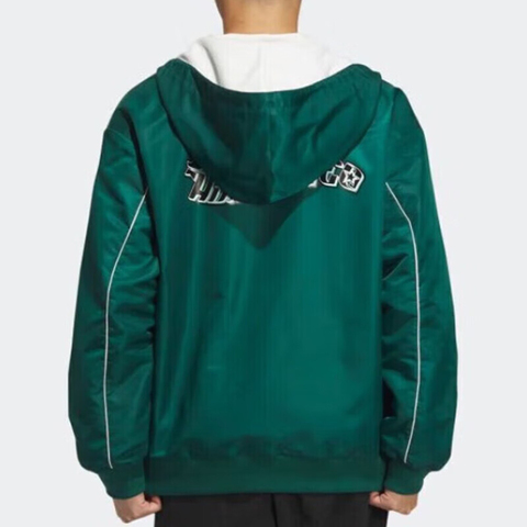 adidas neo阿迪达斯休闲2023男子U BBALL JKT 6梭织外套IK3420