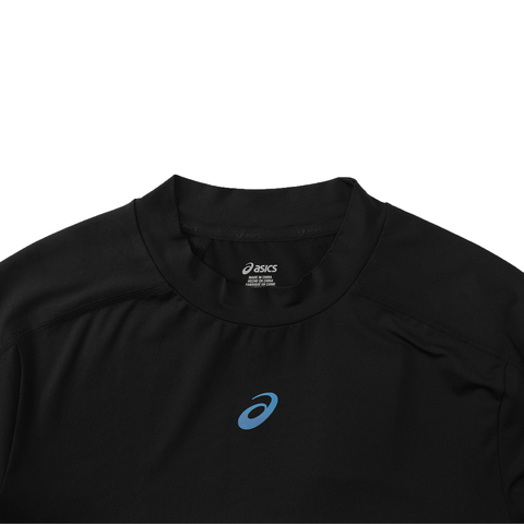 Asics亚瑟士2024男子男式跑步长袖T恤针织无领长T2011D321-001