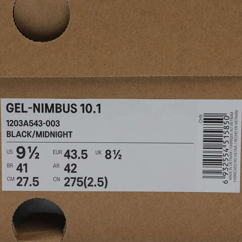 Asics亚瑟士2024中性GEL-NIMBUS 10.1AT1203A543-003