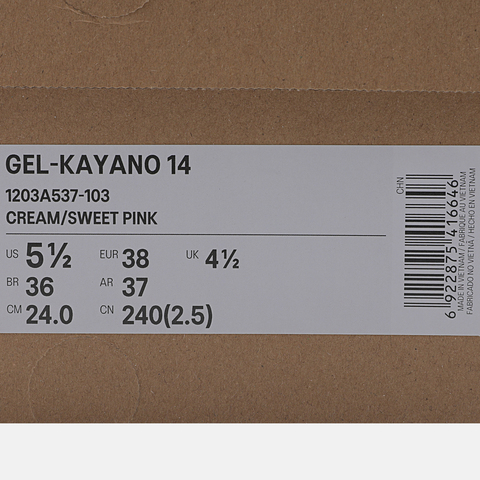 Asics亚瑟士2024中性GEL-KAYANO 14AT1203A537-103