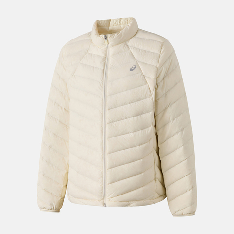 Asics亚瑟士2024女子女式运动轻量羽绒夹克薄羽绒服-短2032D407-201