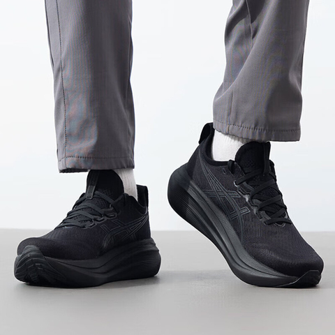 Asics亚瑟士2025男子GEL-NIMBUS 27NIMBUS1011B958-001