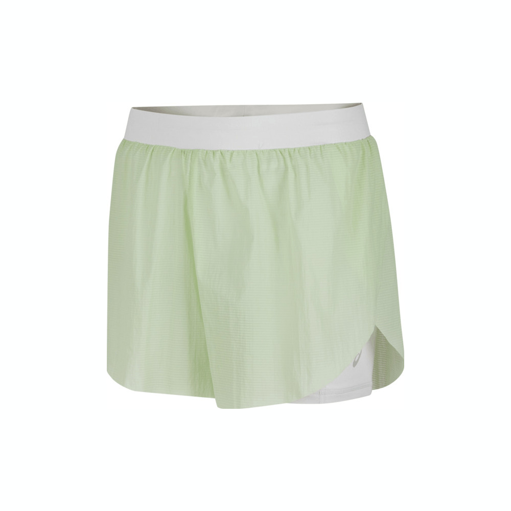 Asics亚瑟士2025女子女式反光跑步短裤梭织短裤2012D249-300