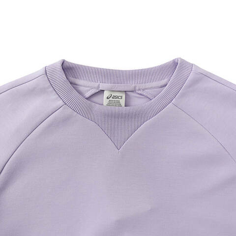 Asics亚瑟士2025女子女式运动卫衣针织无帽卫衣2032D247-500