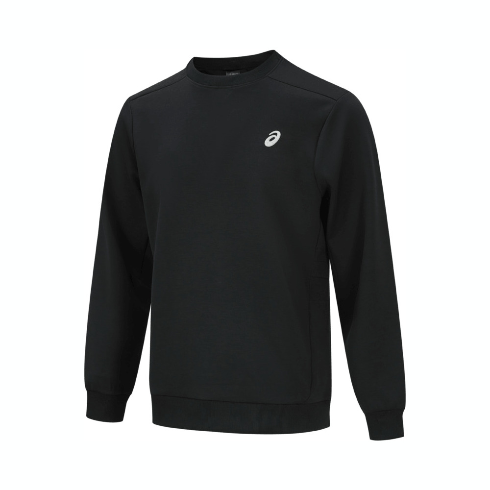 Asics亚瑟士2025男子男式运动卫衣针织无帽卫衣2031F107-001