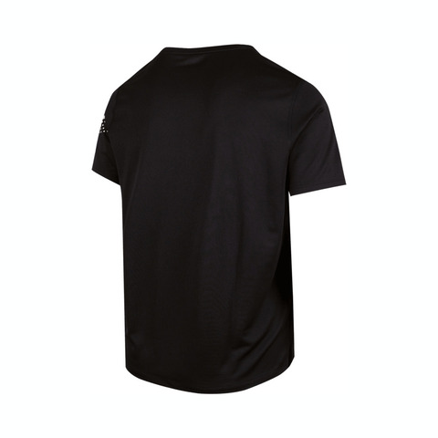 Asics亚瑟士2025男子男式跑步短袖T恤梭织无领短T2011D300-001