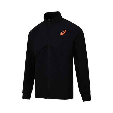 Asics亚瑟士2025男子男式跑步夹克梭织无帽外套2091A755-001