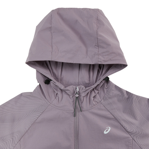 Asics亚瑟士2025女子女式反光跑步夹克梭织连帽外套2012D248-500