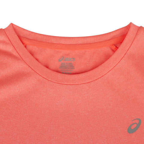 Asics亚瑟士2025女子女式反光跑步短袖T恤梭织无领短T2012D247-700