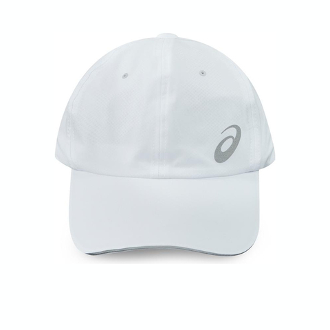 Asics亚瑟士2025中性跑步运动帽弯沿帽3013B150-100