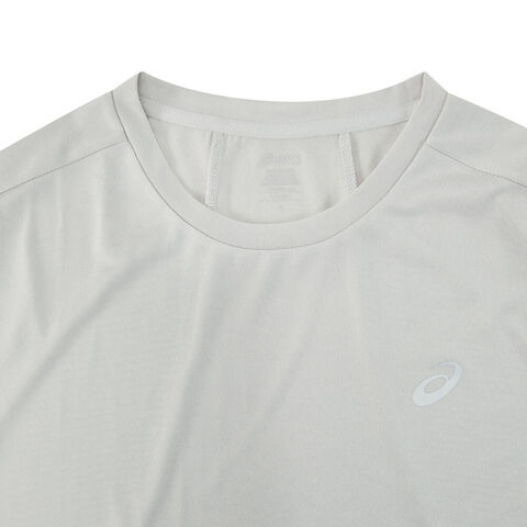 Asics亚瑟士2025男子男式反光跑步短袖T恤梭织无领短T2011D326-020