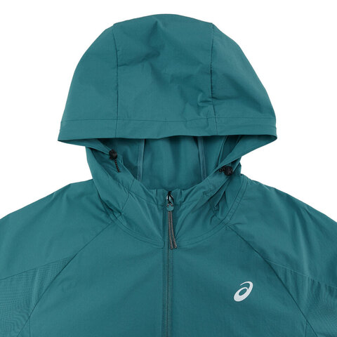 Asics亚瑟士2025男子男式反光跑步夹克梭织连帽外套2011D327-400