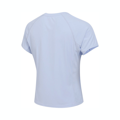 Asics亚瑟士2025女子女式D.FRESH 2.0跑步短袖T恤梭织无领短T2012D256-401