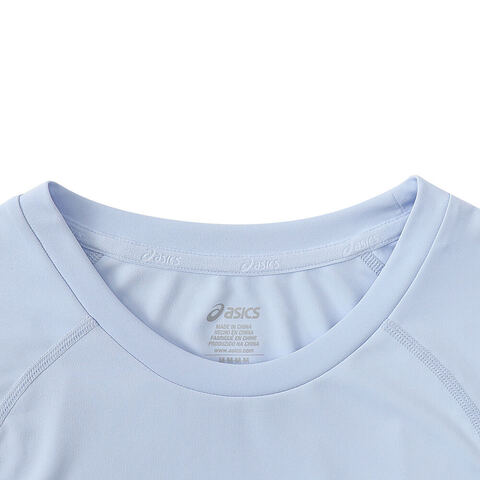 Asics亚瑟士2025女子女式D.FRESH 2.0跑步短袖T恤梭织无领短T2012D256-401