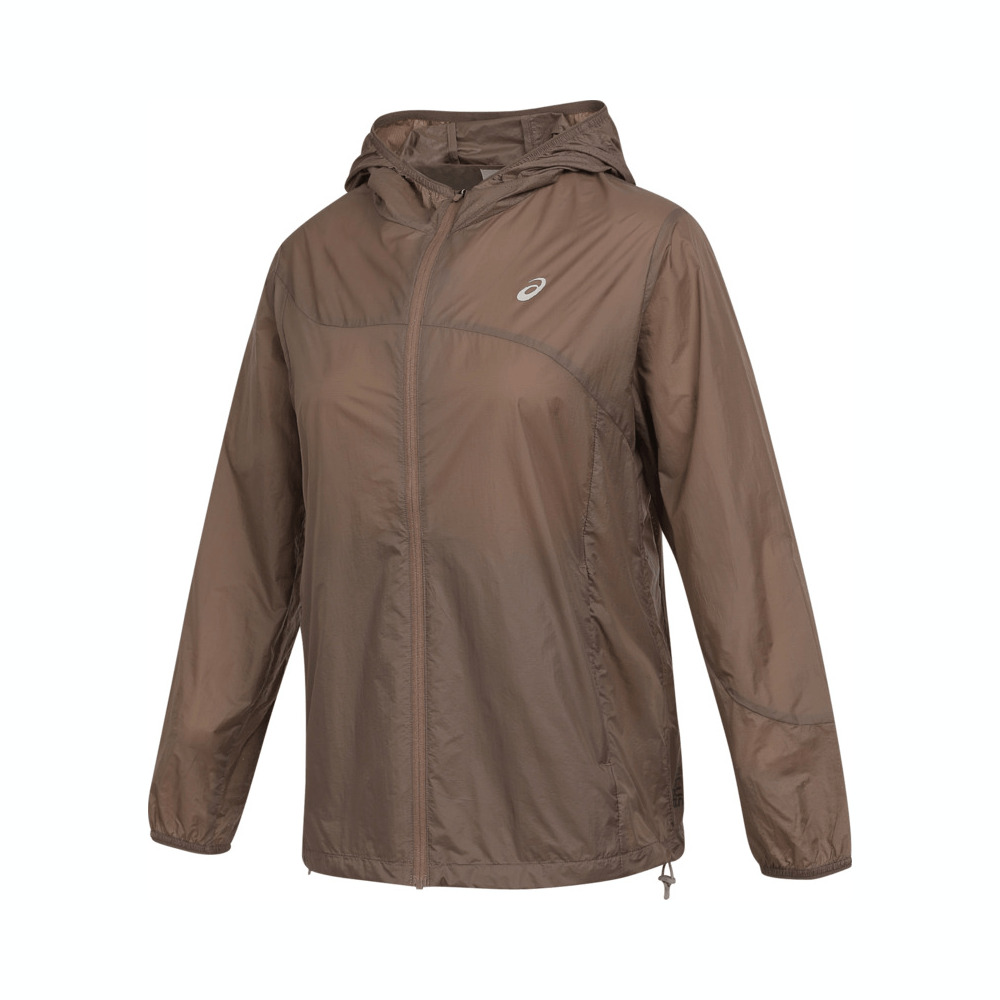 Asics亚瑟士2025女子女式抗UV跑步夹克梭织连帽外套2012D254-020