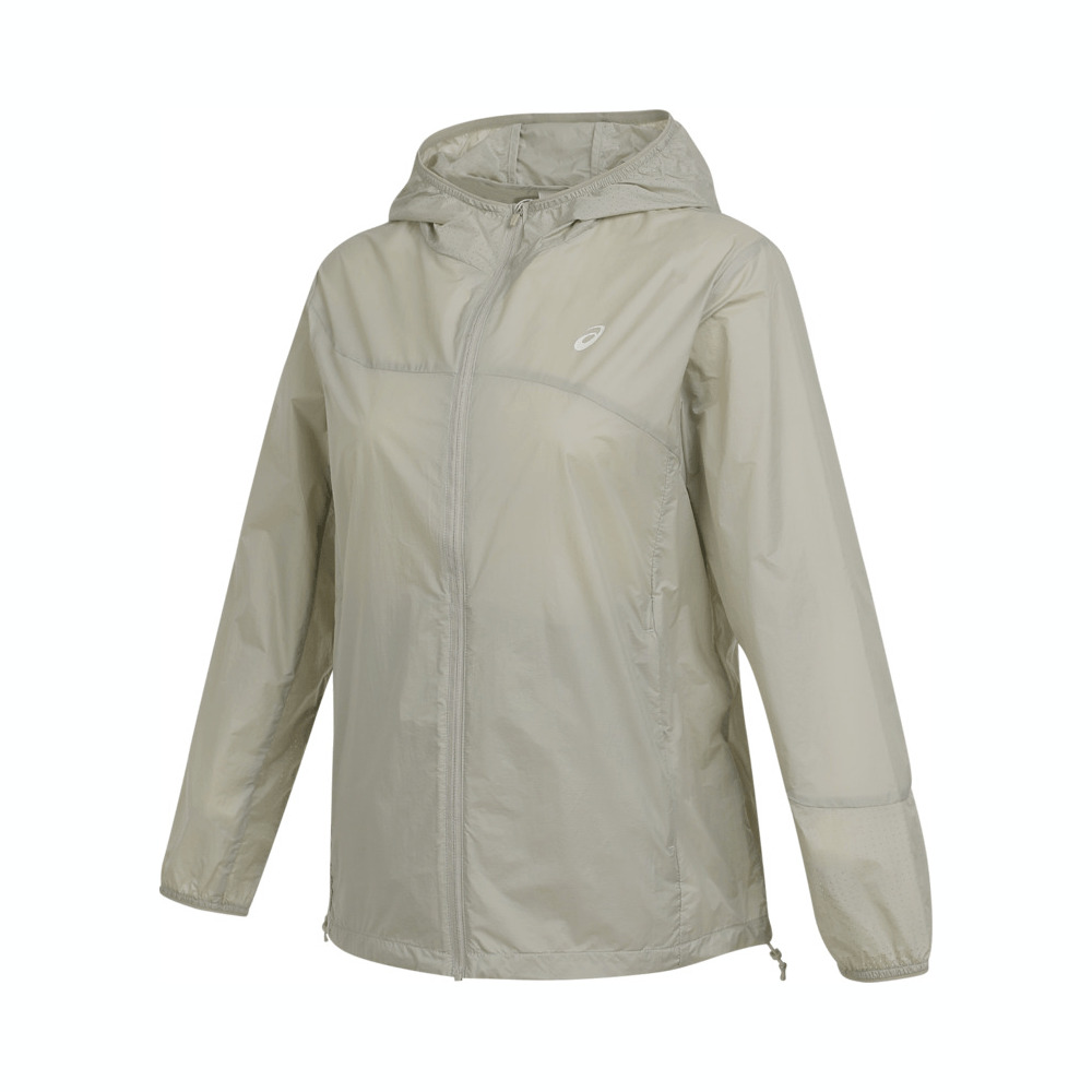 Asics亚瑟士2025女子女式抗UV跑步夹克梭织连帽外套2012D254-300
