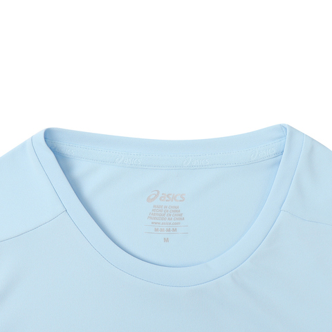 Asics亚瑟士2025女子女式D.FRESH跑步短袖T恤梭织无领短T2012D252-400