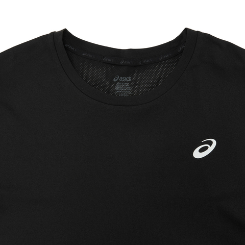 Asics亚瑟士2025男子男式运动短袖T恤梭织无领短T2031F138-001