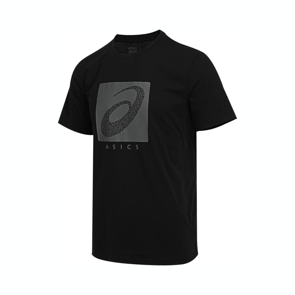 Asics亚瑟士2025男子男式运动短袖T恤梭织无领短T2031E975-001
