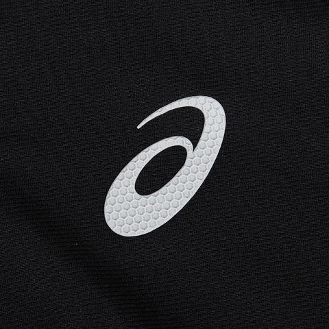 Asics亚瑟士2025男子男式跑步短袖T恤梭织无领短T2011D471-001