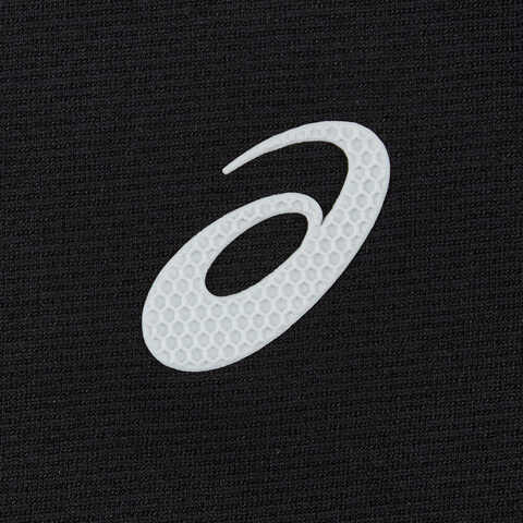 Asics亚瑟士2025女子女式跑步短袖T恤梭织无领短T2012D389-001