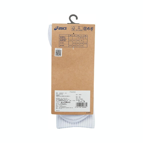 Asics亚瑟士2025中性运动袜中袜3033C237-100