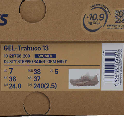 Asics亚瑟士2025女子GEL-TRABUCO 13RUNNING其他1012B768-200