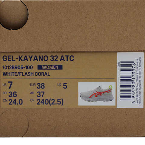 Asics亚瑟士2025女子GEL-KAYANO 32 ATCKAYANO1012B905-100