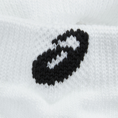 Asics亚瑟士2025中性3双装船袜船袜优惠装3013B306-100