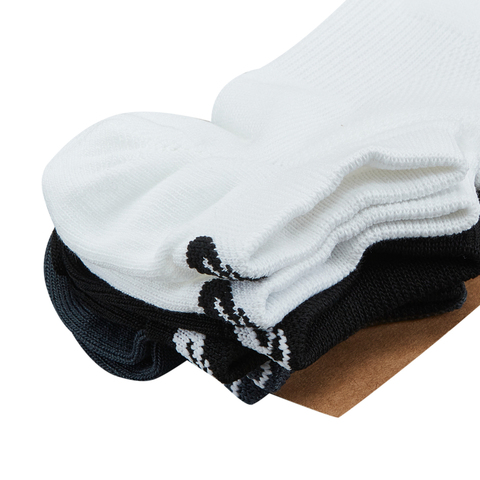 Asics亚瑟士2025中性3双装船袜船袜优惠装3013B306-100