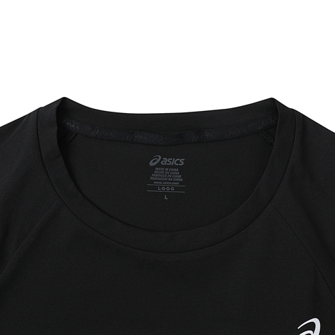 Asics亚瑟士2025男子男式运动短袖T恤梭织无领短T2031F359-001