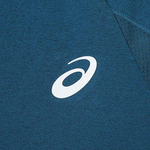 Asics亚瑟士2025男子男式运动短袖T恤梭织无领短T2031F359-400