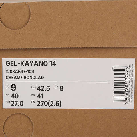 Asics亚瑟士2025中性GEL-KAYANO 14AT1203A537-109