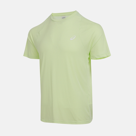 Asics亚瑟士2025男子男式跑步短袖T恤梭织无领短T2011D460-300